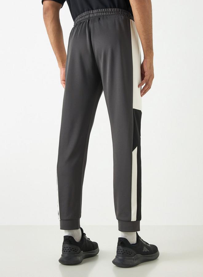 Kappa Panelled Joggers with Pockets and Drawstring Closure - Image 3
