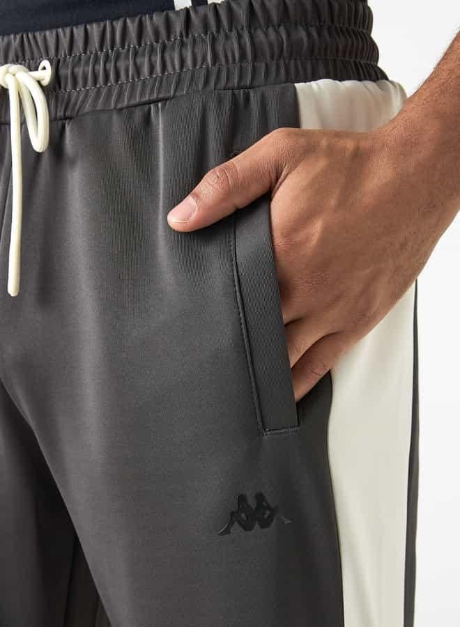Kappa Panelled Joggers with Pockets and Drawstring Closure - Image 4