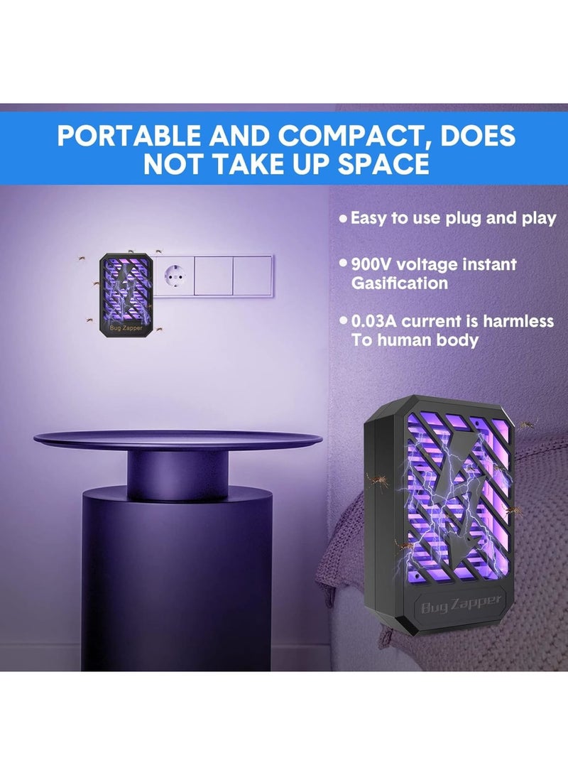 Zikra Portable Electric Bug Zappers - Plug-in Indoor Mosquito and Insect Killers, Effective Fly, Gnat, Moth, and Bug Removal for Home Use(Set of 2) - Image 5