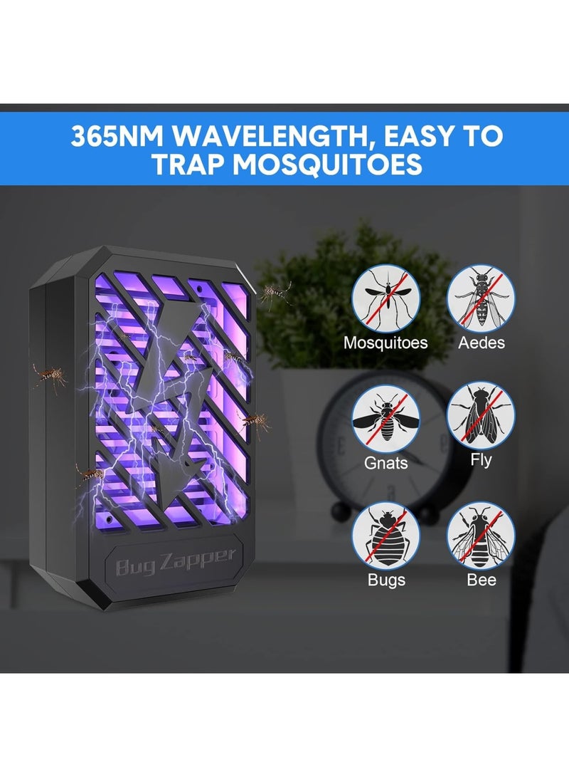 Zikra Portable Electric Bug Zappers - Plug-in Indoor Mosquito and Insect Killers, Effective Fly, Gnat, Moth, and Bug Removal for Home Use(Set of 2) - Image 2