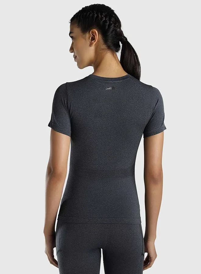 ماسلميند تيشيرت نسائي ضيق بدون خياطة