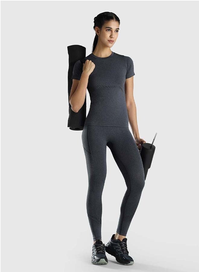 ماسلميند تيشيرت نسائي ضيق بدون خياطة - Image 4