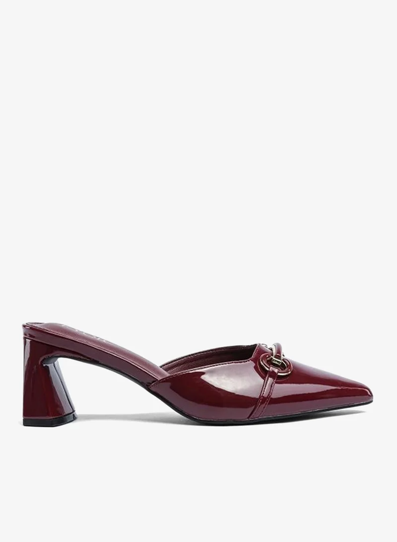 فايور Stylish Bit-Detail Heeled Pump AJ 001