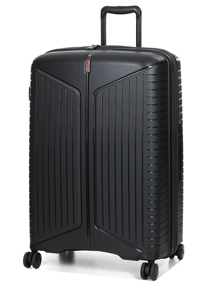 Jump Evae Polypropylene Expandable Suitcase Luggage Trolley, Large 76 cm, Hardside - Image 1