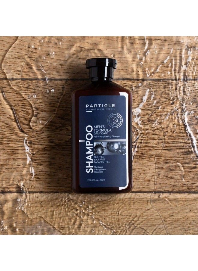 PARTICLE Mens Shampoo Hair Growth Shampoo For Men (13.52 Oz) Shampoo For Men For Thickening Strengthening & Cleansing Hair Sulfate Free & Paraben Free Hair Loss Shampoo For Men - Image 5