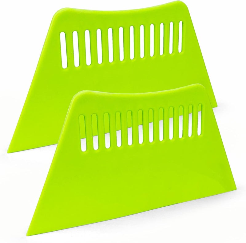 GUGUGI 2piece Large Wallpaper Squeegee Wallpaper Smoothing Tools Plastic Scraper for The Application of Contact Paper Adhesive Window Film Craft Vinyl - Image 1