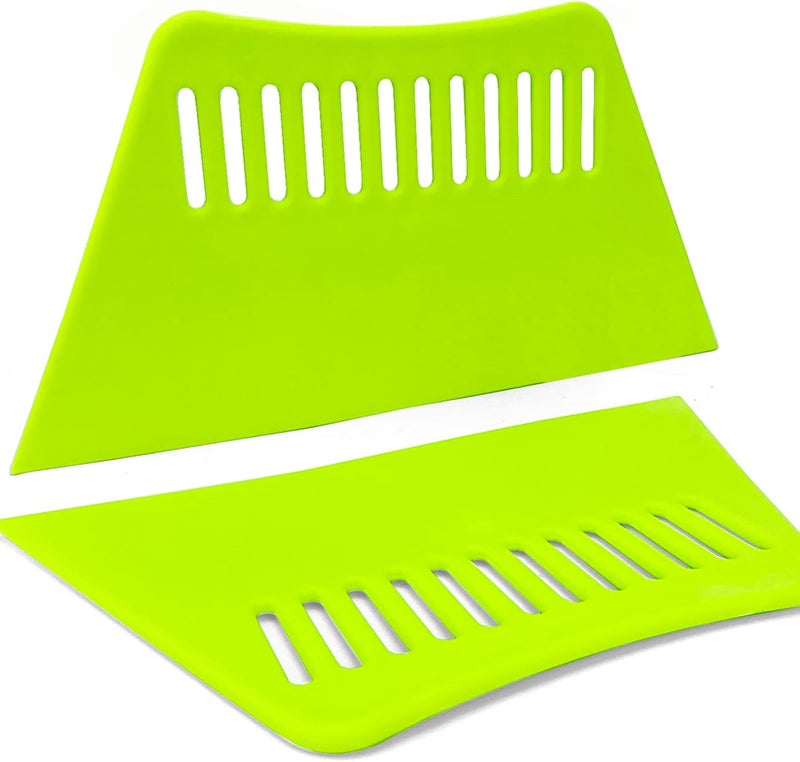 GUGUGI 2piece Large Wallpaper Squeegee Wallpaper Smoothing Tools Plastic Scraper for The Application of Contact Paper Adhesive Window Film Craft Vinyl - Image 2