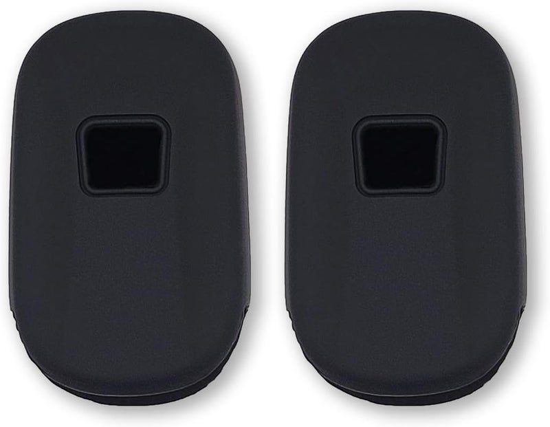 Autobase Silicone Key Fob Cover for Honda Civic Accord HR-V CR-V Pilot - 2 Pcs (Black) - Image 5
