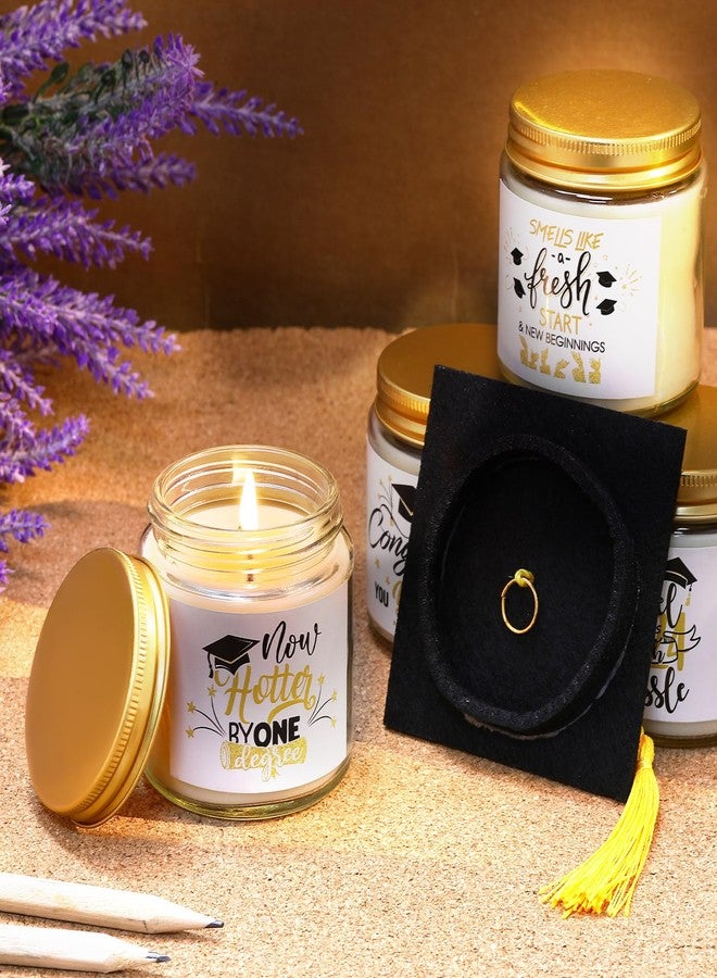 Dimsile 12 Pack Graduation Gifts Set 2026 Graduation Scented Candles Soy Wax Congrats Candle 3.5 oz Phd Masters Degree Gifts for High School College Graduate Grad Party Favors, 12 Scents - Image 3