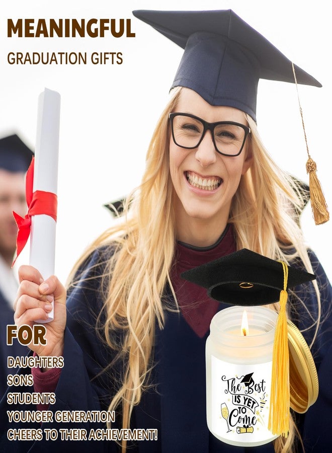 Dimsile 12 Pack Graduation Gifts Set 2026 Graduation Scented Candles Soy Wax Congrats Candle 3.5 oz Phd Masters Degree Gifts for High School College Graduate Grad Party Favors, 12 Scents - Image 5