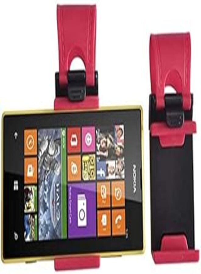OR Universal Car Steering Wheel Mount Mobile Phone Holder Clip