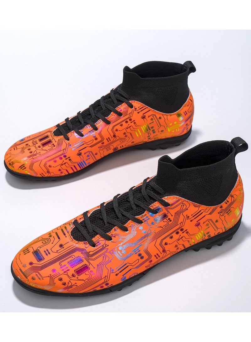 SKT Shiketro New Large Size Youth Adult Long Spike Football Shoes Special Training Shoes Indoor And Outdoor Sports Shoes  - Image 3