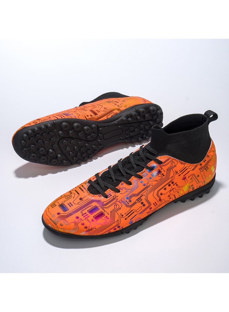 SKT Shiketro New Large Size Youth Adult Long Spike Football Shoes Special Training Shoes Indoor And Outdoor Sports Shoes  - Image 4