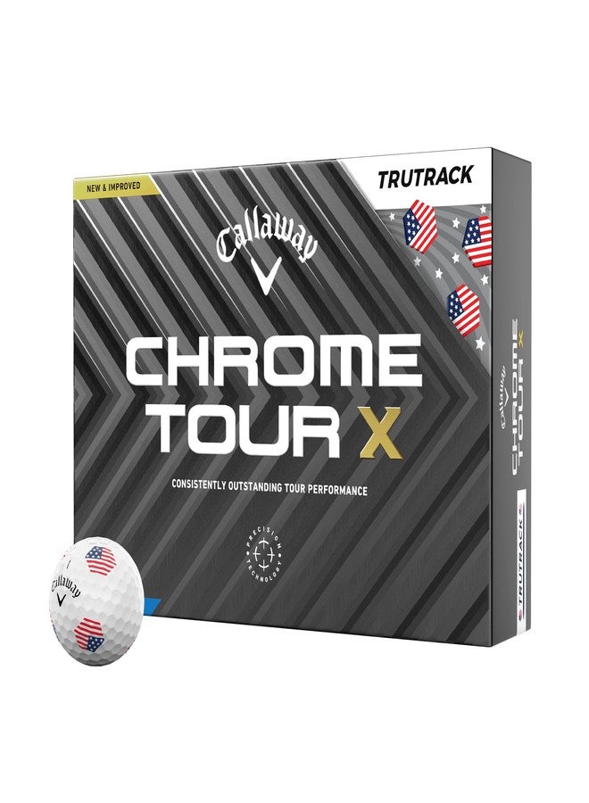 Callaway Golf Chrome Tour X Golf Balls (True Track (USA) - Image 1