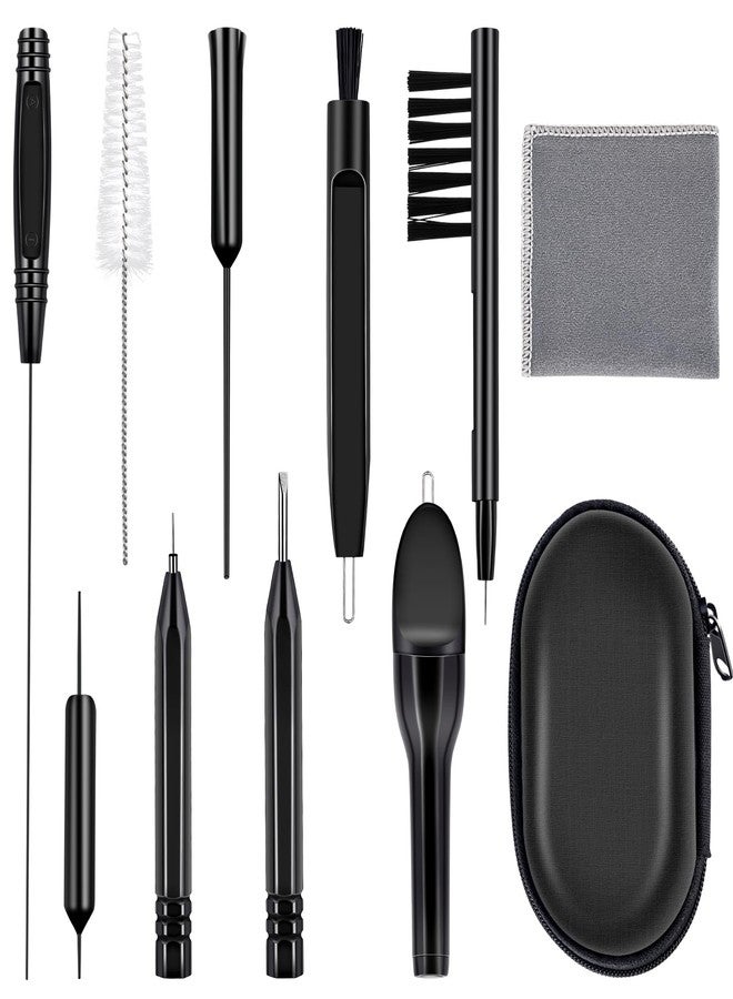 ARRITZ Hearing Aid Cleaning Kit, ARRITZ 11pcs Hearing Amplifier Cleaning Tools with Brushes and Case - Image 1