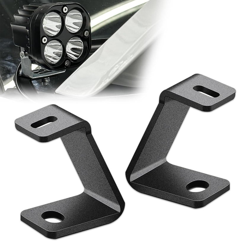 NORTHYUN F150 Ditch Light Brackets Hood LED Light Mount Bracket A-Pillar Pod Lights Mount Compatible with F150 Raptor 2017-2023 F150 2015-2023 - Image 1