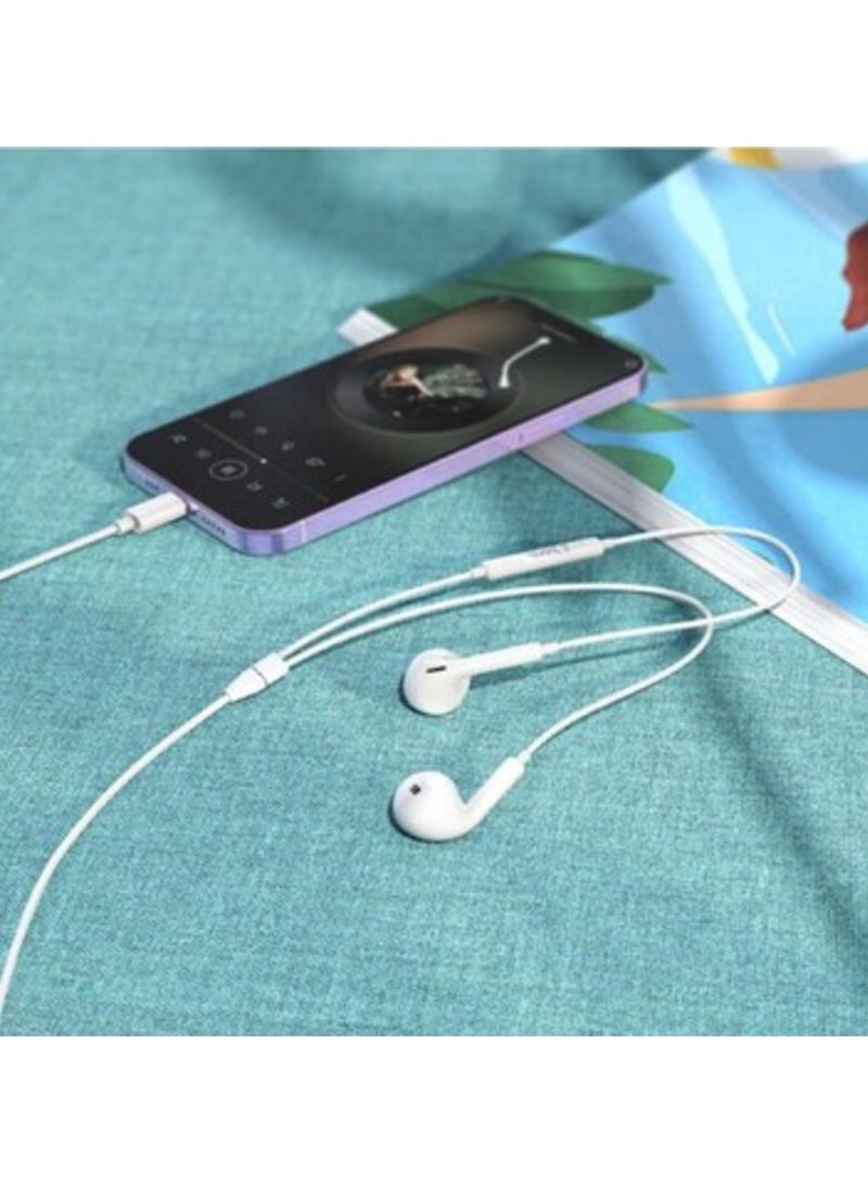 Hoco M111 Premium Digital Earphones with Lightning Connector for Crystal-Clear Sound - Image 2
