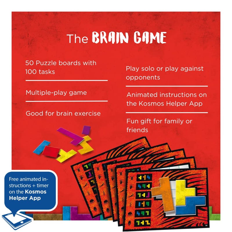 Thames & Kosmos | Ubongo Junior - Sprint to Solve The Puzzle | Family Friendly Board Game, Great for Kids | Highly Re-Playable | Quality Components - Image 5