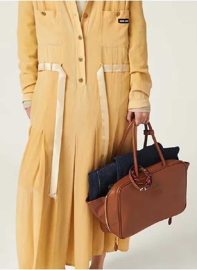 Miu Miu Miu Miu Leather Beau Bag Shoulder Crossbody  - Image 3