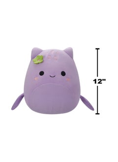 Squishmallows 12 inch Medium Plush Shon Lavender Loch Ness Monster Officially Licensed Kellytoy Plush Toy Colorful Soft Gift for Kids Girls & Boys Washable Squishy Stuff Toy Multicolor All Age  - Image 5