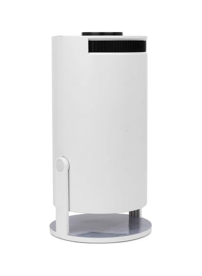 4K Ultra HD Smart Projector with Remote Control, User Manual, and Power Cord