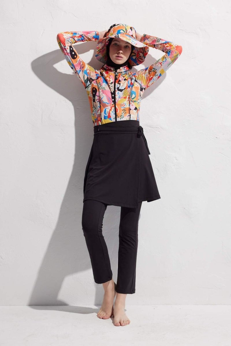 Manuka Hijab Swimsuit Trousers Black  - Image 3