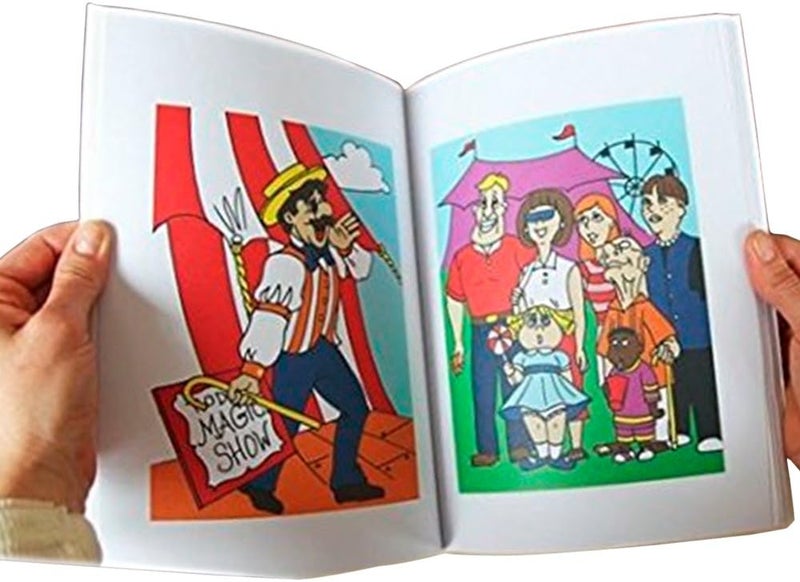 Magic Makers Magic Coloring Book Trick Magicians Choice 8.5 x 11 inches - Image 3