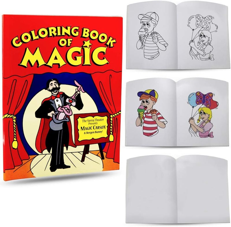 Magic Makers Magic Coloring Book Trick Magicians Choice 8.5 x 11 inches - Image 1