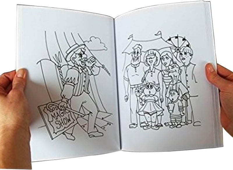 Magic Makers Magic Coloring Book Trick Magicians Choice 8.5 x 11 inches - Image 2