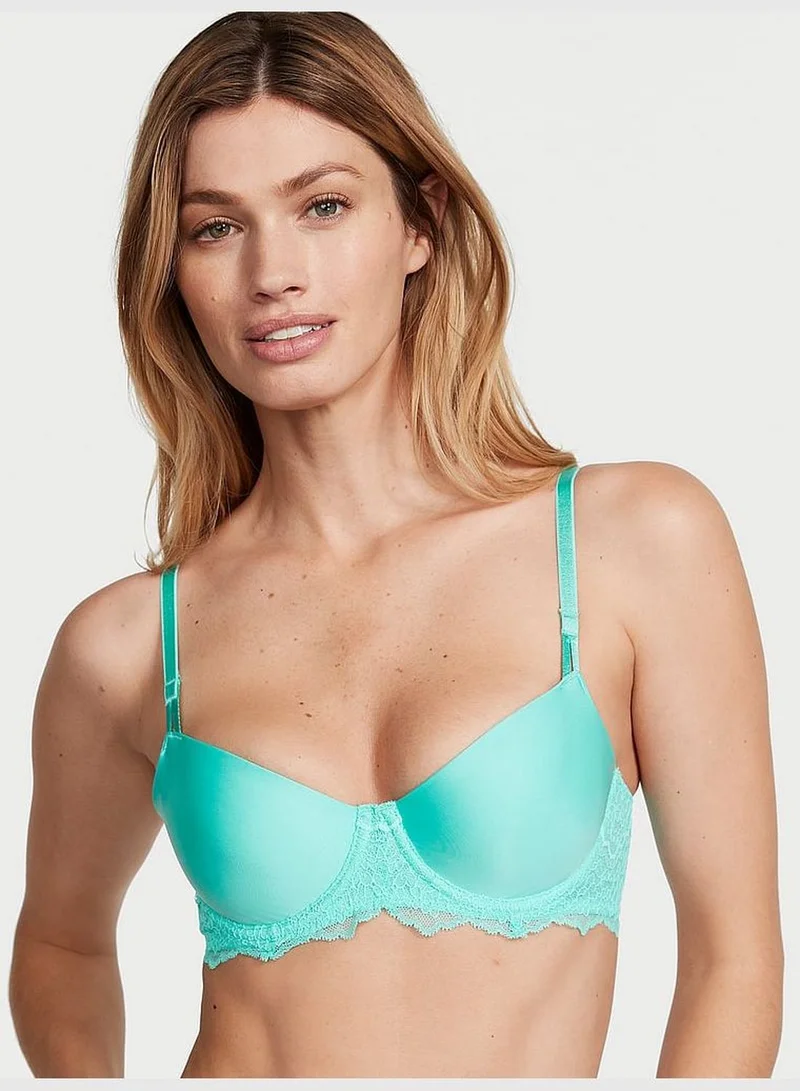 Victoria's Secret Wicked Unlined Smooth & Lace Balconette Bra