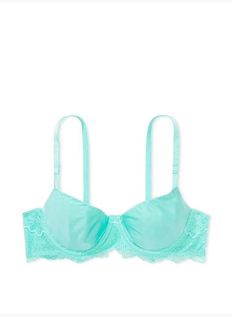 Victoria's Secret Wicked Unlined Smooth & Lace Balconette Bra