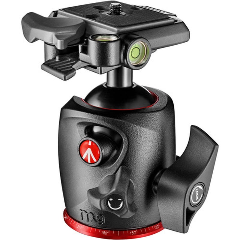 Manfrotto MK190XPRO4-BHQ2 Aluminum Tripod with XPRO Ball Head and 200PL QR Plate - Image 2