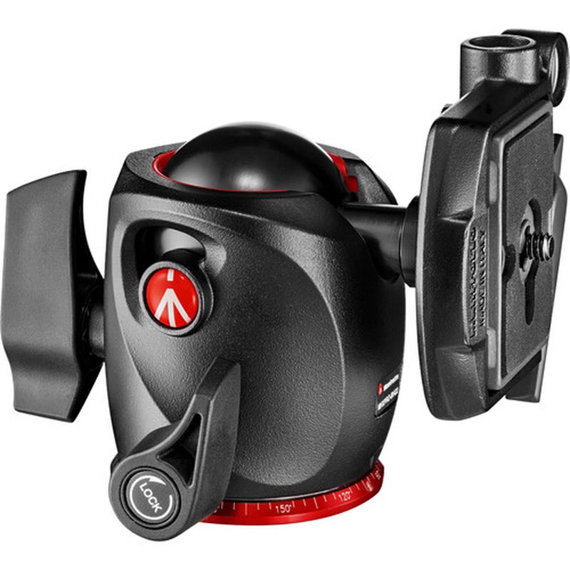 Manfrotto MK190XPRO4-BHQ2 Aluminum Tripod with XPRO Ball Head and 200PL QR Plate - Image 3