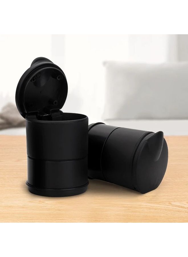 Portable Car Ashtray Lid Plastic Random Color Fit Cup Holder Easy Clean - Image 1