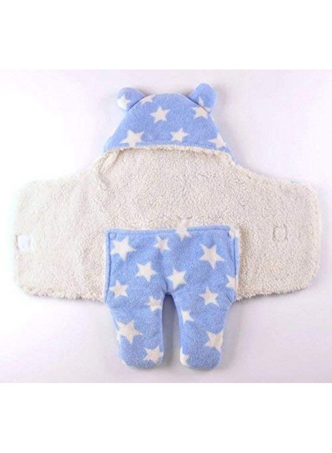 Brandonn Fleece Single Sleeping Bag Blue 1 Pc - Image 4