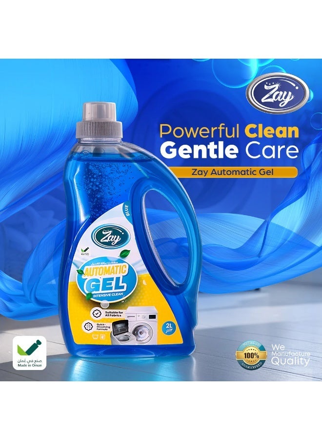 Zay Automatic Gel - 2L Blue - Image 2