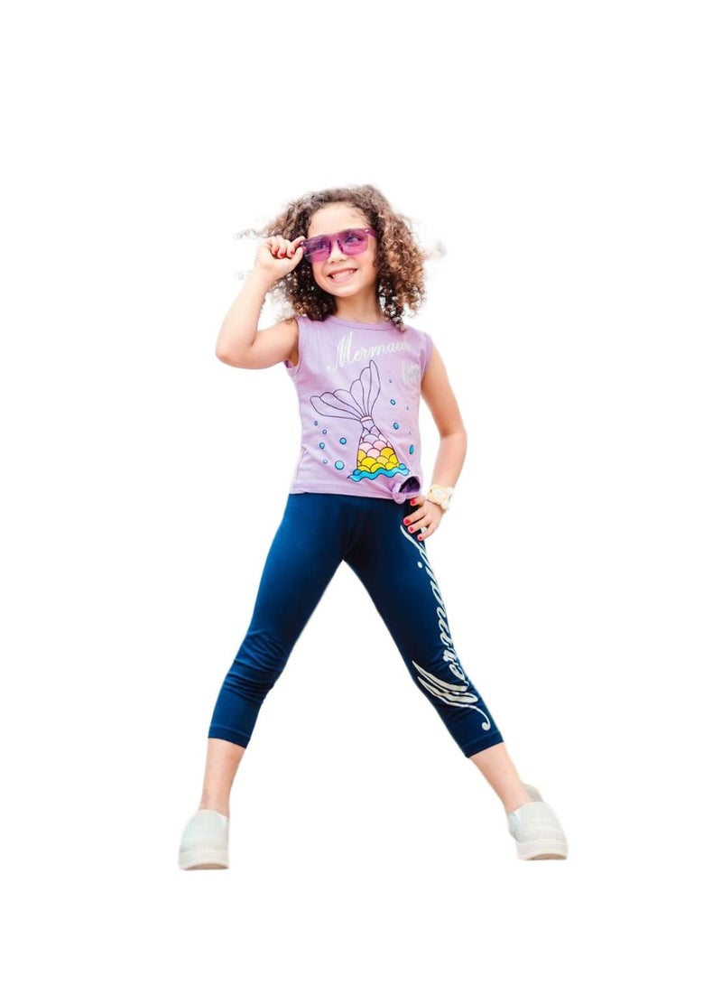 طقم بناتي مكون من ثلاث قطع - Image 3