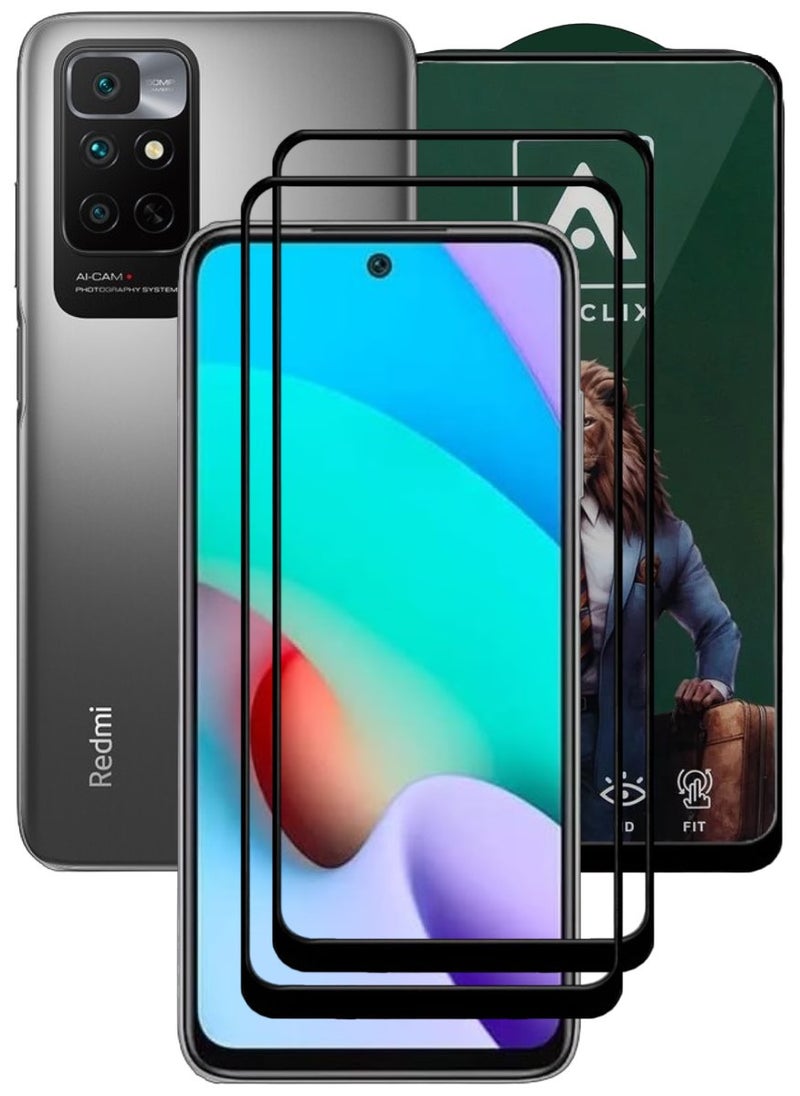 ACLIX 2 Pieces Antistatic ESD Dustproof Premium Quality High Definition Tempered Glass Screen Protector Designed For Xiaomi Redmi Note 11 4G - Image 1