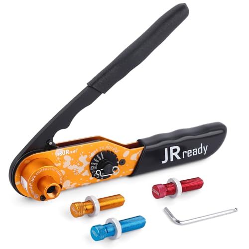 JRready ST2192 NEWHDT48 Deutsch Crimper for DT DTM DTP Connectors Size 20 16 12 Solid Contacts Deutsch Crimp Tool Wire Range 1222AWGEquivalent to HDT4800 - Image 1