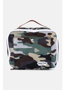 Kids Unisex camouflage Lunch Bag 19 H x23 L x 8 W  cm, Brown