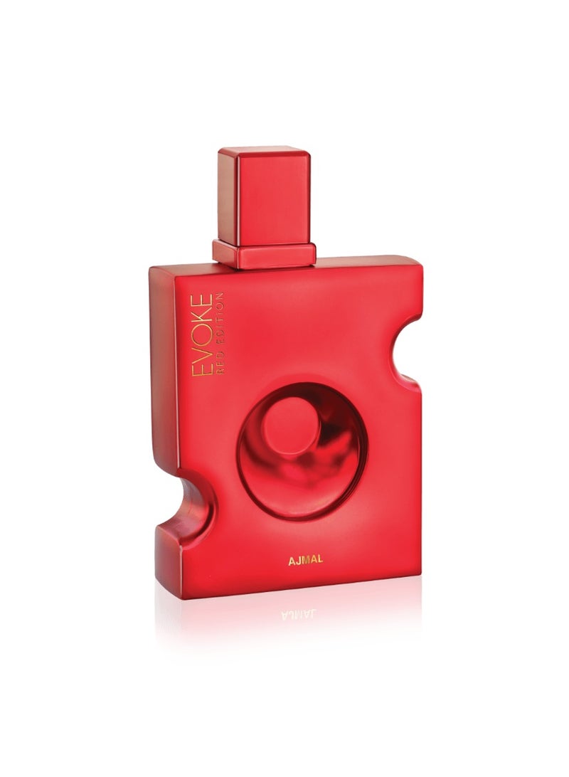 اجمل Evoke Red EDP for Men 90ml | Daily Wear Perfume - Image 1