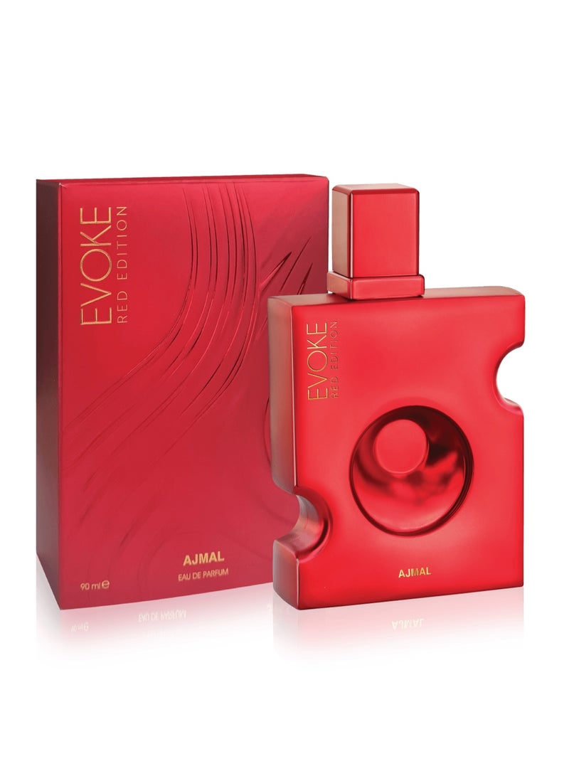 اجمل Evoke Red EDP for Men 90ml | Daily Wear Perfume - Image 2