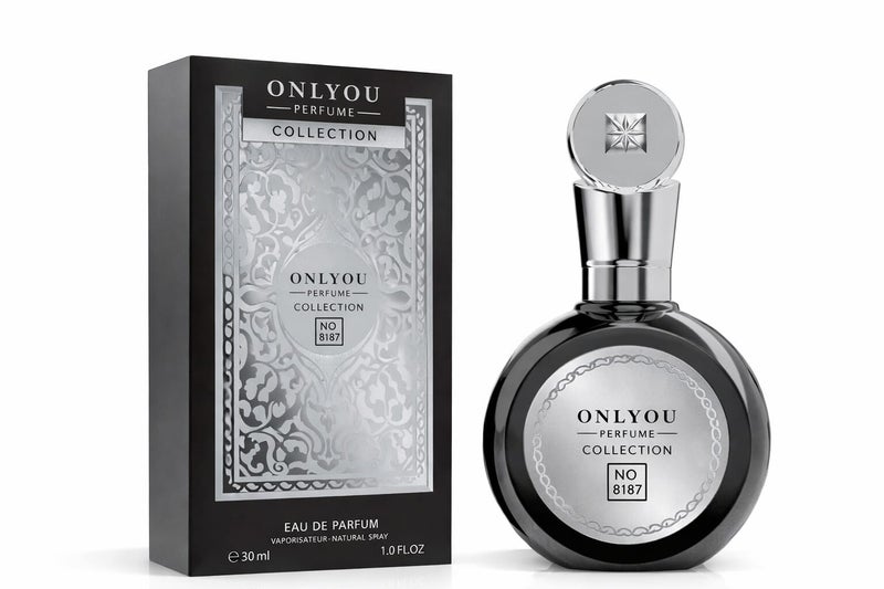 Onlyou Perfume Collection No. 8187 Eau De Parfum 30ML – Long Lasting Men’s Perfume with Bergamot, Apple & Musk Notes - Image 1