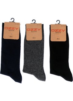 Ozzy Socks 3-pack Viscose Seamless Men's Socks 4 Seasons  - Image 1