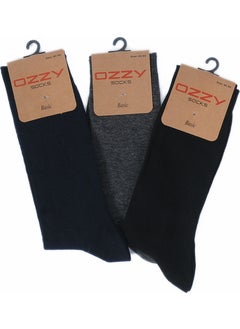 Ozzy Socks 3-pack Viscose Seamless Men's Socks 4 Seasons  - Image 2