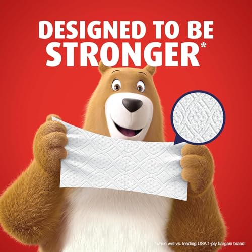 Charmin Ultra Strong Clean Touch Toilet Paper, 18 Family Mega Rolls = 90 Regular Rolls - Image 3