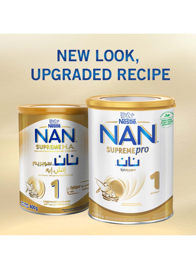 Nan Supreme Pro Stage 1 Milk Formula 400g  - Image 2