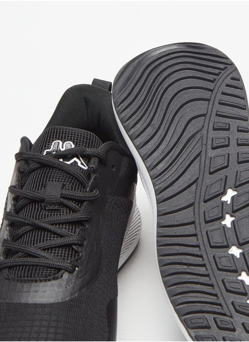 Kappa - Men's Logo Print Low-Ankle Sneakers with Lace-Up Closure - Image 1
