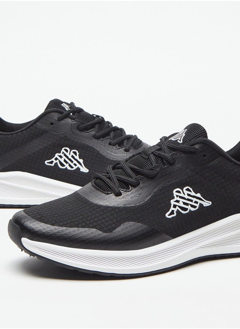 Kappa - Men's Logo Print Low-Ankle Sneakers with Lace-Up Closure - Image 1