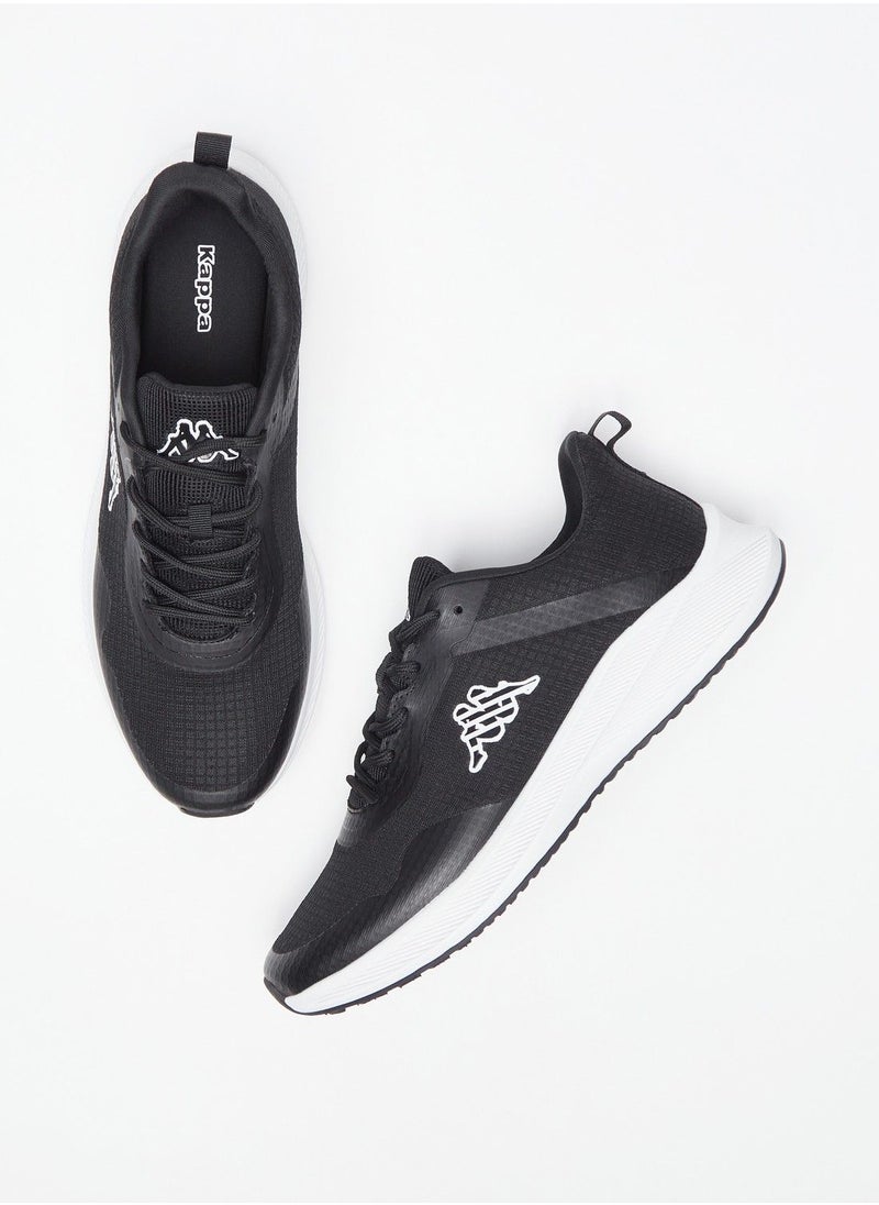 Kappa - Men's Logo Print Low-Ankle Sneakers with Lace-Up Closure - Image 1